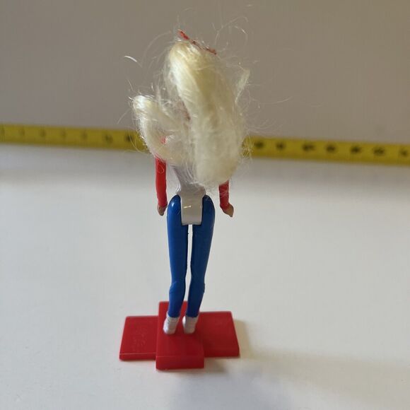 RARE Barbie Olympics Vintage Original Mattel Barbie Olympian Happy Meal Toy - Picture 3 of 6